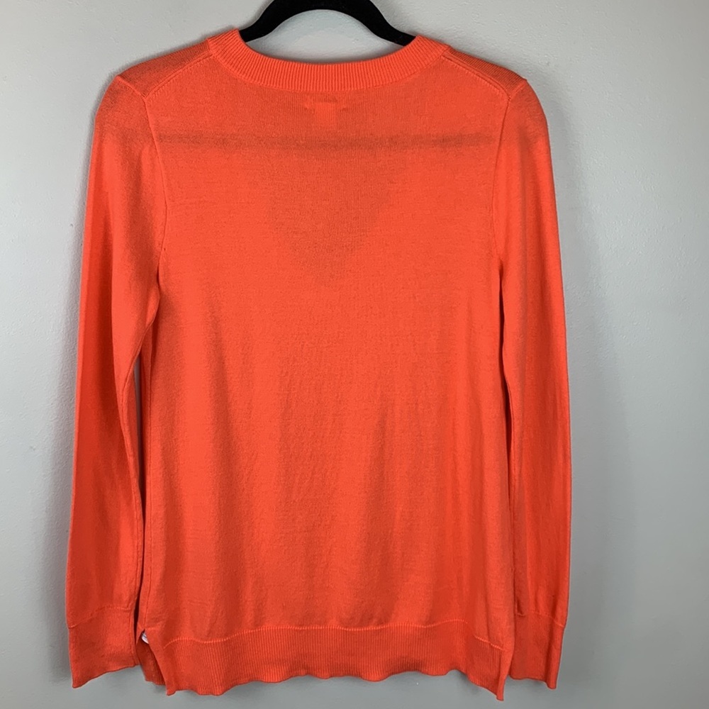 J. Crew Factory Cotton V-Neck Sweater NWOT - Picture 4 of 7